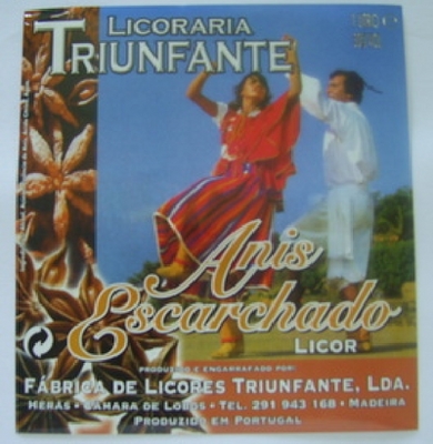 Sinal da marca FÁBRICA DE LICORES TRIUNFANTE, ANIS ESCARCHADO