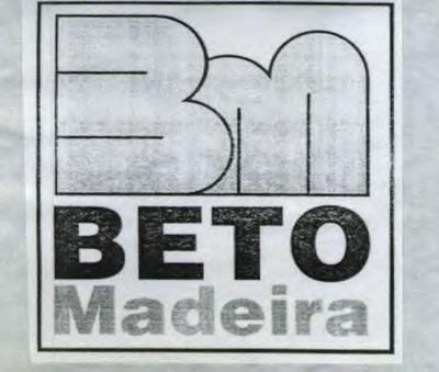 Sinal da marca BM BETO MADEIRA
