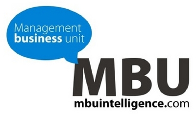 Sinal da marca MBUINTELLIGENCE- MANAGEMENT BUSINESS UNIT.COM