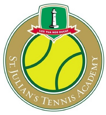Sinal da marca ST. JULIAN'S TENNIS ACADEMY - LUX TUA NOS DUCAT