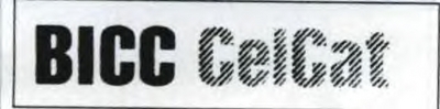 Sinal da marca BICC CELCAT