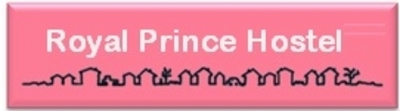 Sinal da marca ROYAL PRINCE HOSTEL