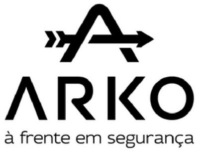 Sinal da marca A ARKO À FRENTE EM SEGURANÇA