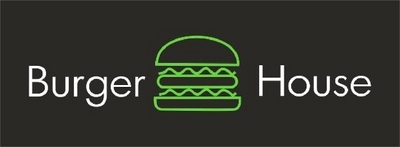 Sinal da marca BURGER HOUSE