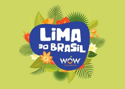 Sinal da marca LIMA DO BRASIL - WOW FRESH QUALITY FRUIT