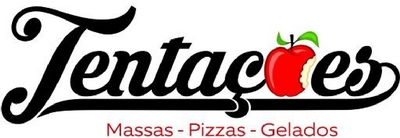 Sinal da marca TENTAÇÕES - MASSAS - PIZZAS - GELADOS