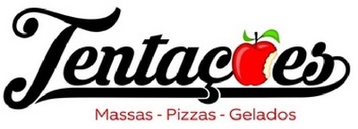 Sinal da marca TENTAÇÕES MASSAS - PIZZAS - GELADOS