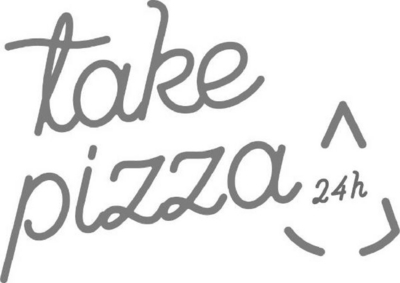 Sinal da marca TAKE PIZZA 24H