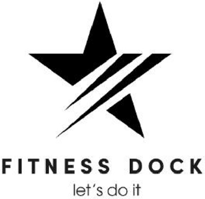 Sinal da marca FITNESS DOCK, LET'S DO IT