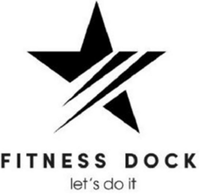 Sinal da marca FITNESS DOCK - LET'S DO IT