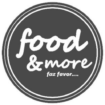 Sinal da marca FOOD & MORE FAZ FAVOR...