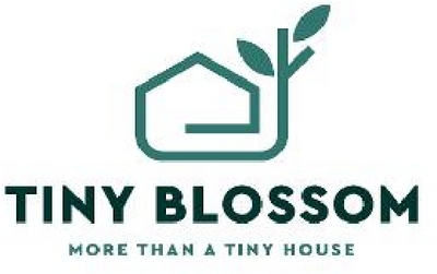 Sinal da marca TINY BLOSSOM MORE THAN A TINY HOUSE