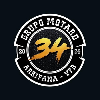 Sinal da marca GRUPO MOTARD 34 ARRIFANA - VFR