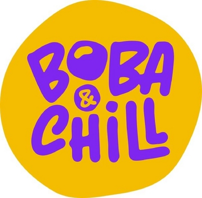 Sinal da marca BOBA & CHILL