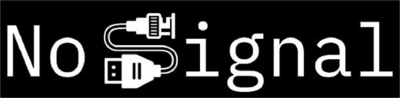 Sinal da marca NO SIGNAL